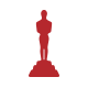 An oscar graphic icon for actor headshots